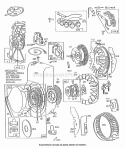 Blower HsgFlywheelsRewinds Diagram and Parts List for 132232-4035-04  Briggs and Stratton Engine